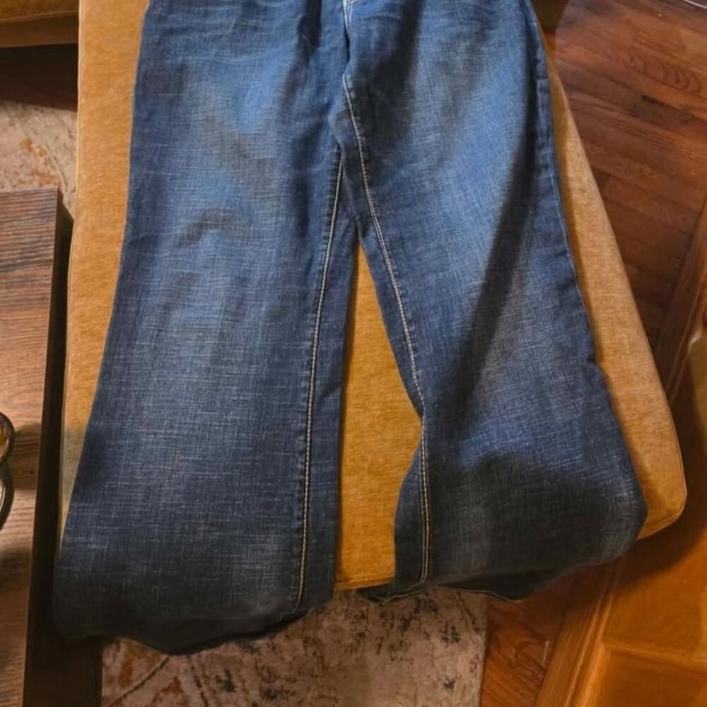 Seven7 Women's Blue and Navy Jeans